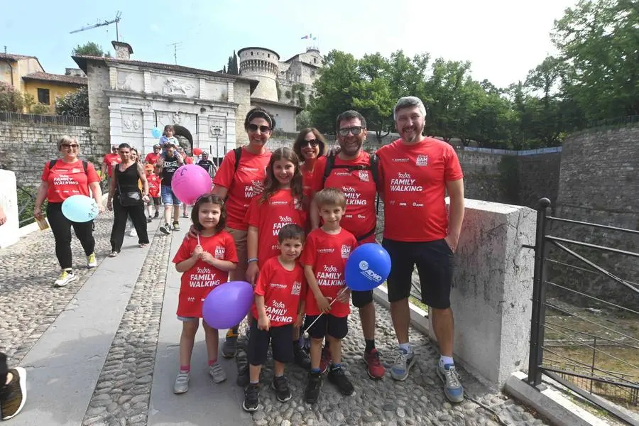 Family Walking, la partenza dal Castello di Brescia