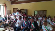 Presenti 63 sindaci da tutto il territorio per l'incontro con il presidente della regione Attilio Fontana