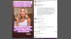 Il post della giornalista ed esperta Maruska Albertazzi che riprende il video appello lanciato su Tik Tok da Giada Massara - Immagine tratta da Instagram