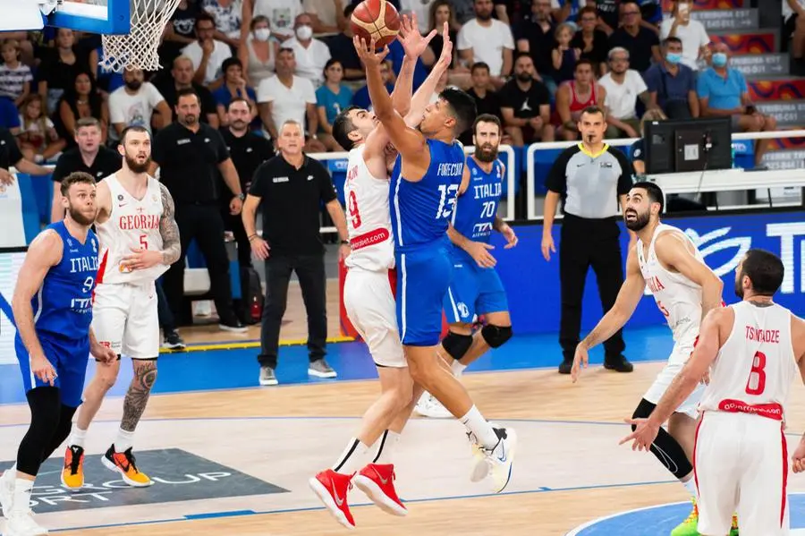 Al PalaLeonessa l'Italbasket ha sconfitto la Georgia