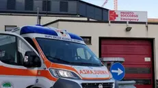L’ambulanza del gruppo di soccorritori chiamato a intervenire nella maggior parte dei casi - Foto © www.giornaledibrescia.it
