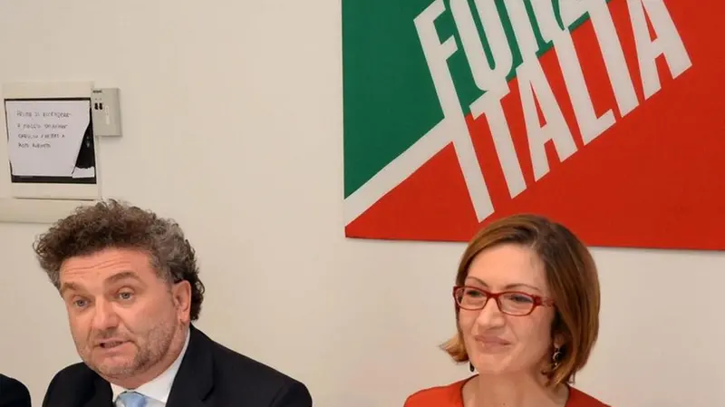 Alessandro Mattinzoli e Mariastella Gelmini - © www.giornaledibrescia.it