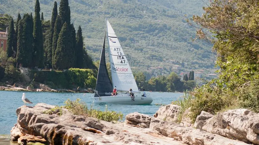 Una regata a Malcesine