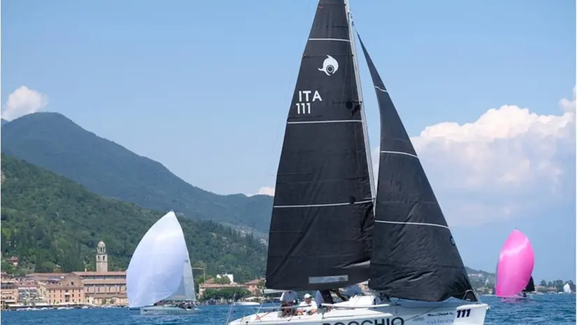 Una regata sul Garda