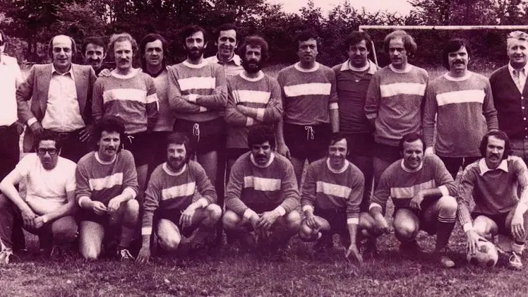 La formazione di Terza del 1976/77, quando iniziò la lunga storia degli Abrami - Foto © www.giornaledibrescia.it
