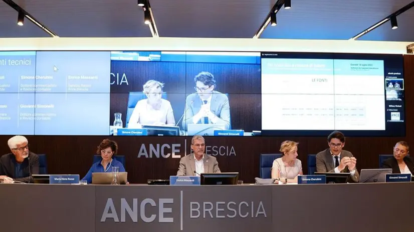 Ance ha presentato l'Analisi economico finanziaria delle imprese edili bresciane - © www.giornaledibrescia.it