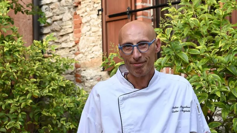 Fabio Mazzolini, chef del ristorante Dalie e fagioli - Foto New Reporter Favretto © www.giornaledibrescia.it