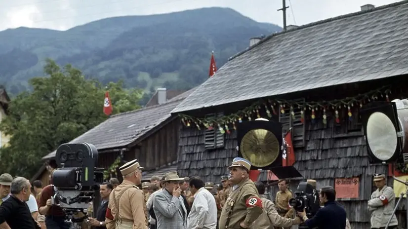 Sul set de «La Caduta degli Dei» - Archivio Enrico Appetito