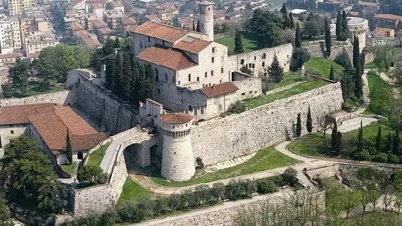 Un a veduta del Castello di Brescia - © www.giornaledibrescia.it
