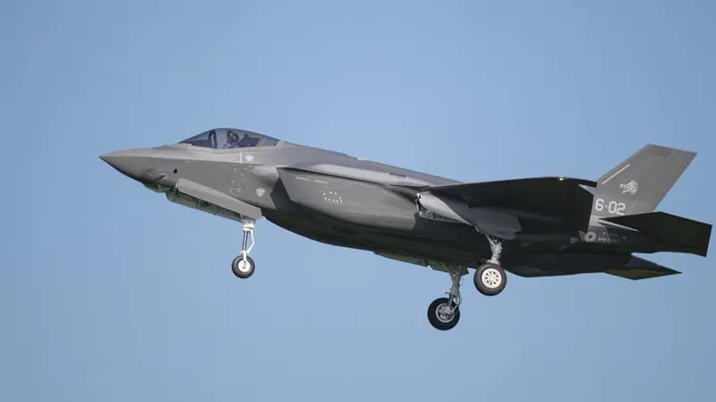 Il secondo F35 del 6° Stormo - © Foto Angelo Donato Tornotti