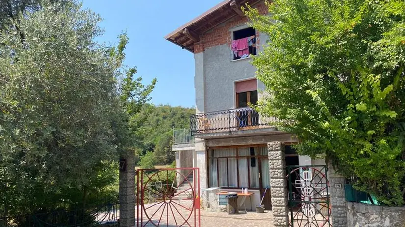 La casa a Puegnago del Garda dove erano ospitati i bambini francesi - Foto © www.giornaledibrescia.it