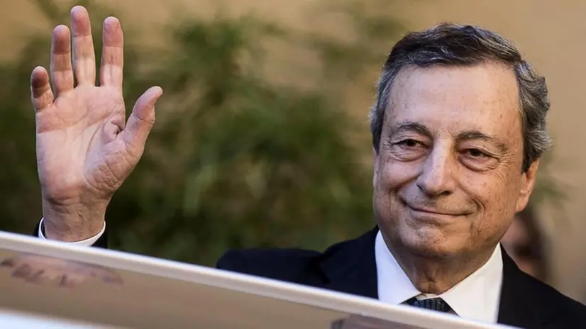 Il presidente del Consiglio Mario Draghi - Foto Ansa © www.giornaledibrescia.it