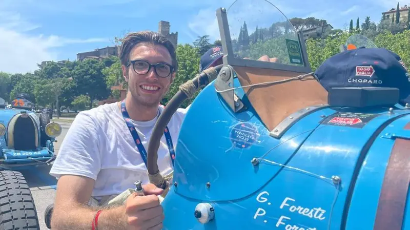 I nomi sulla livrea sono rimasti gli stessi, anche dopo il restauro: l'inziale di Guido lascia il segno, per sempre - © www.giornaledibrescia.it