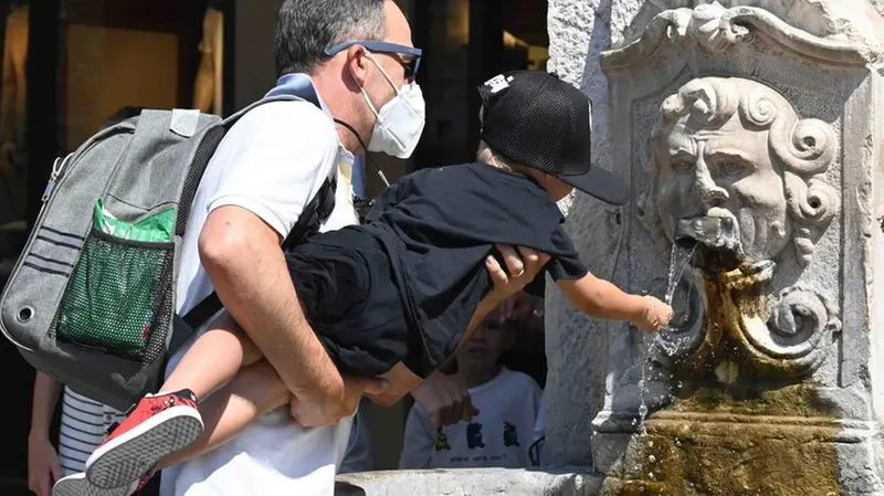 Con le temperature di questi giorni, è difficile resistere anche in montagna