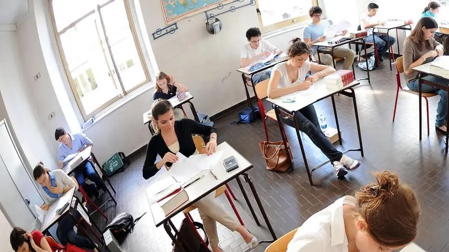 Una classe di studenti - © www.giornaledibrescia.it