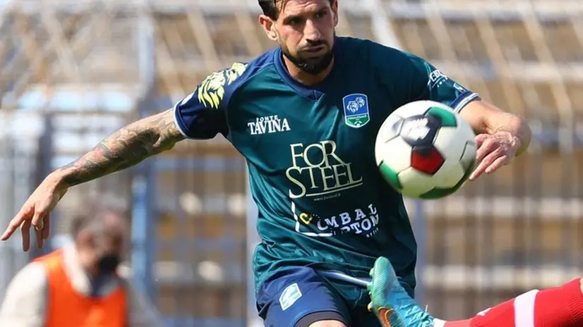 Il difensore centrale Loris Bacchetti ex Pescara