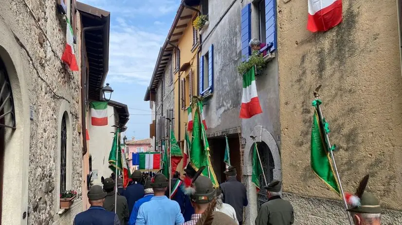 Le celebrazioni degli Alpini a San Felice del Benaco