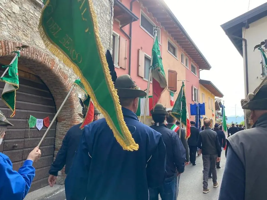 Le celebrazioni degli Alpini a San Felice del Benaco