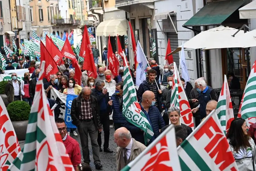 Primo maggio, le manifestazioni a Brescia