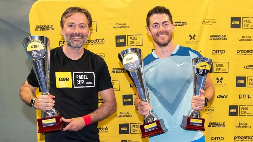Le premiazioni della GdB Padel Cup