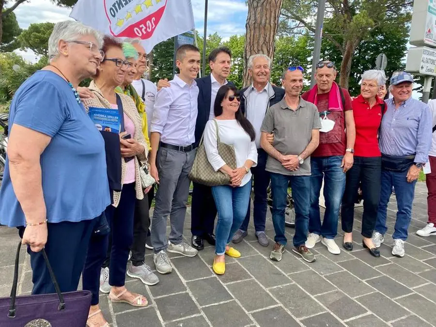 Giuseppe Conte a Desenzano