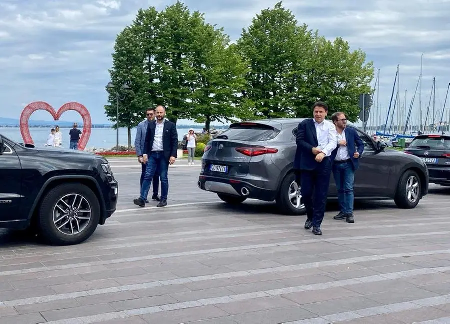 Giuseppe Conte a Desenzano