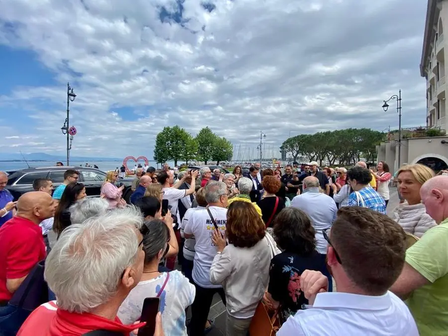 Giuseppe Conte a Desenzano