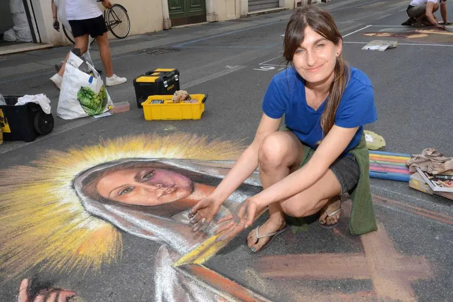 I madonnari alla «Festa dei Miracoli»