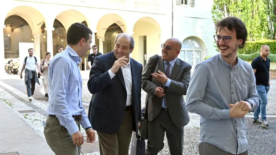 Antonio Di Pietro a Brescia ospite a Giurisprudenza