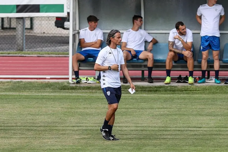 Inzaghi in ritiro a Darfo nel luglio del 2021 - Foto New Reporter Nicoli © www.giornaledibrescia.it
