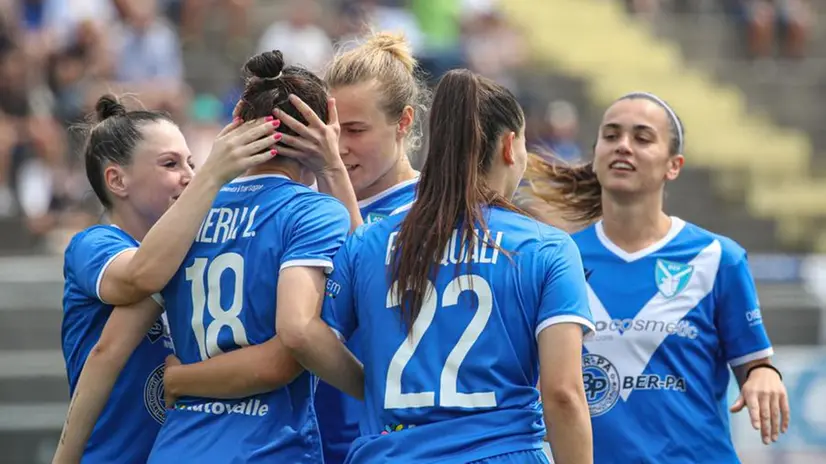 Brescia Calcio Femminile, goleada contro il Palermo