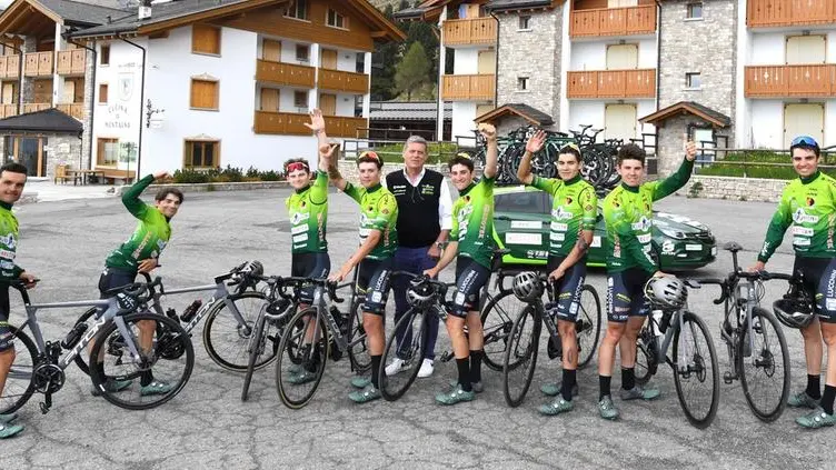 La Delio Gallina sta rifinendo la preparazione per il Giro U23 in Maniva - © www.giornaledibrescia.it