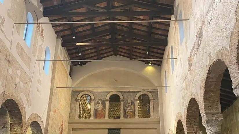 La visita dei profughi ucraini al Santa Giulia