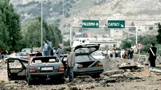 La strage. I cinquecento chili di tritolo esplosero alle 17.57 del 23 maggio 1992