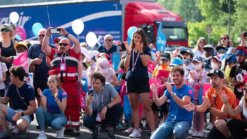 Giro d'Italia, l'attesa a Vobarno