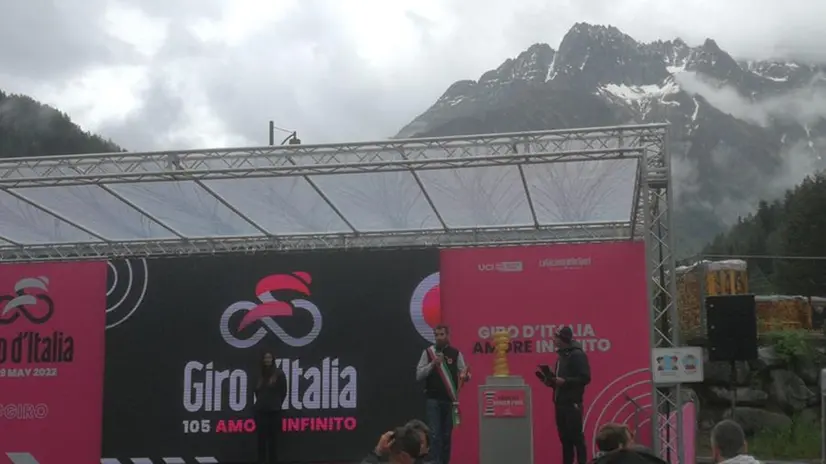 Ponte di Legno sotto la pioggia
