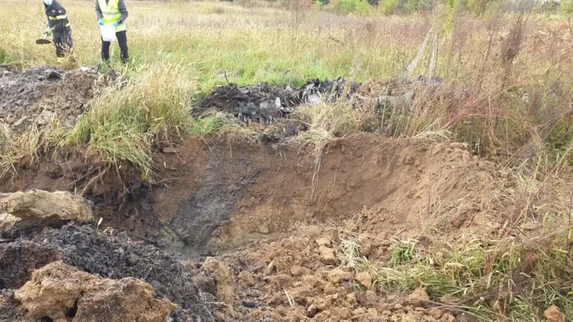 Rifiuti interrati abusivamente (foto d'archivio)