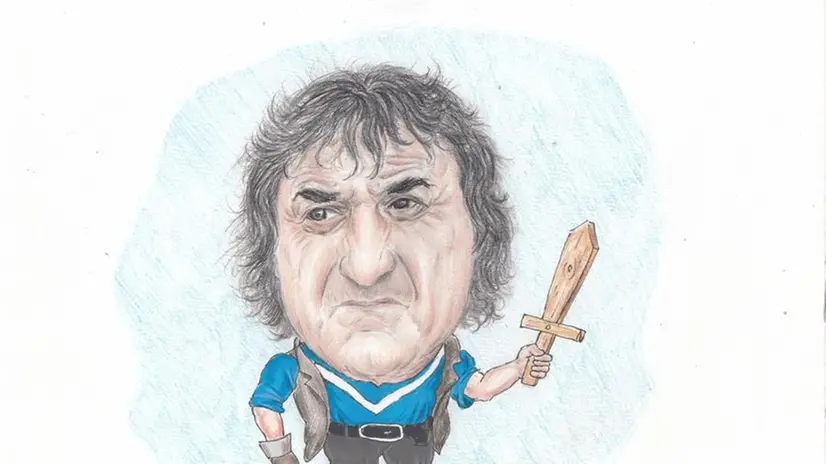 Luciano De Paola ritratto da Luca Ghidinelli