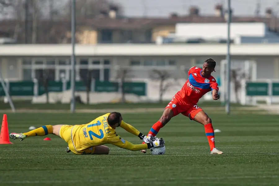 Brescia: allenamento congiunto con la Primavera