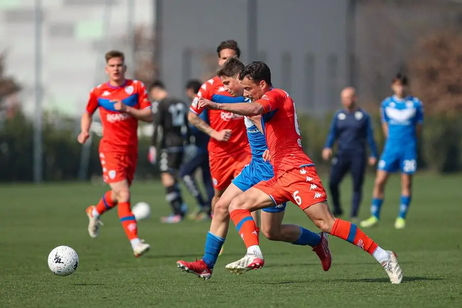 Brescia: allenamento congiunto con la Primavera