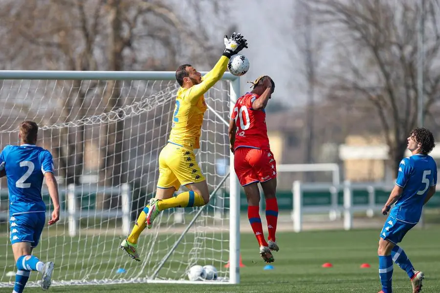 Brescia: allenamento congiunto con la Primavera