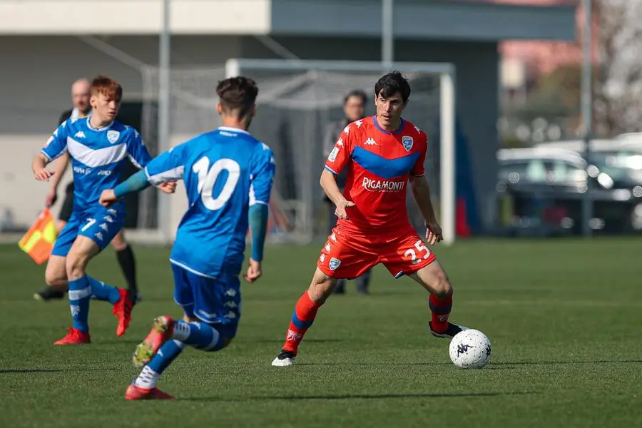 Brescia: allenamento congiunto con la Primavera