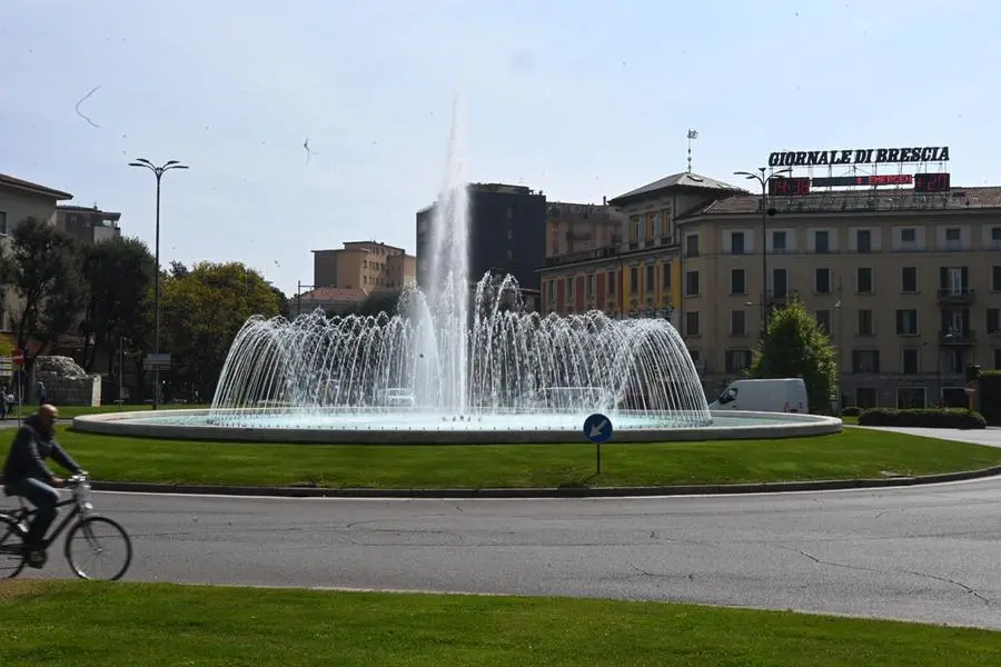La fontana di piazza Repubblica