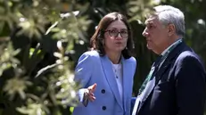 Mariastella Gelmini con Antonio Tajani