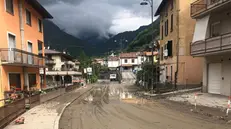 I danni della tempesta ad Angolo Terme