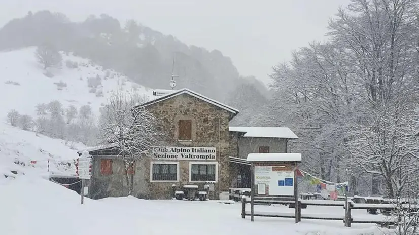 La Valtrompia imbiancata