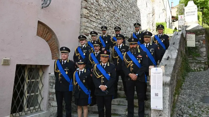 La cerimonia per il 149esimo anniversario della Polizia locale