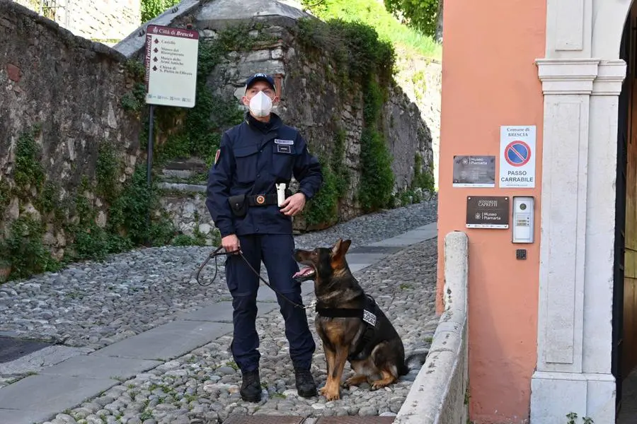 La cerimonia per il 149esimo anniversario della Polizia locale