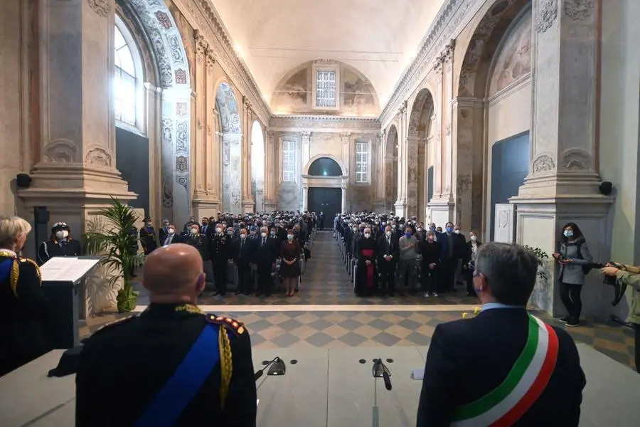 La cerimonia per il 149esimo anniversario della Polizia locale