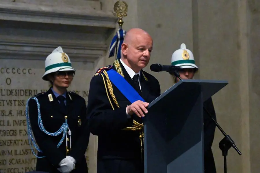 La cerimonia per il 149esimo anniversario della Polizia locale